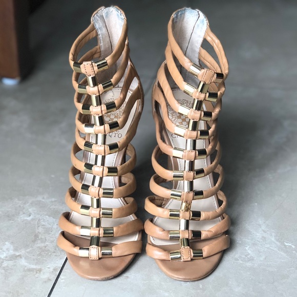 VINCE CAMUTO | gladiator heels. - Picture 2 of 9